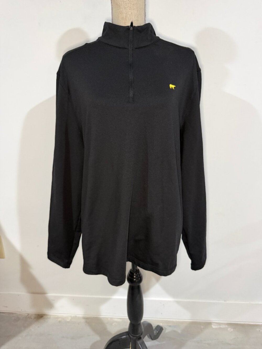 EUC Jack Nicklaus Men's Size Large Black Quarter Zip